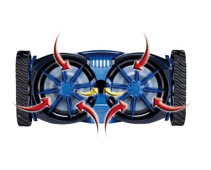 Aspirador de Piscina Automático Hidráulico MX8 Zodiac limpa fundos robot