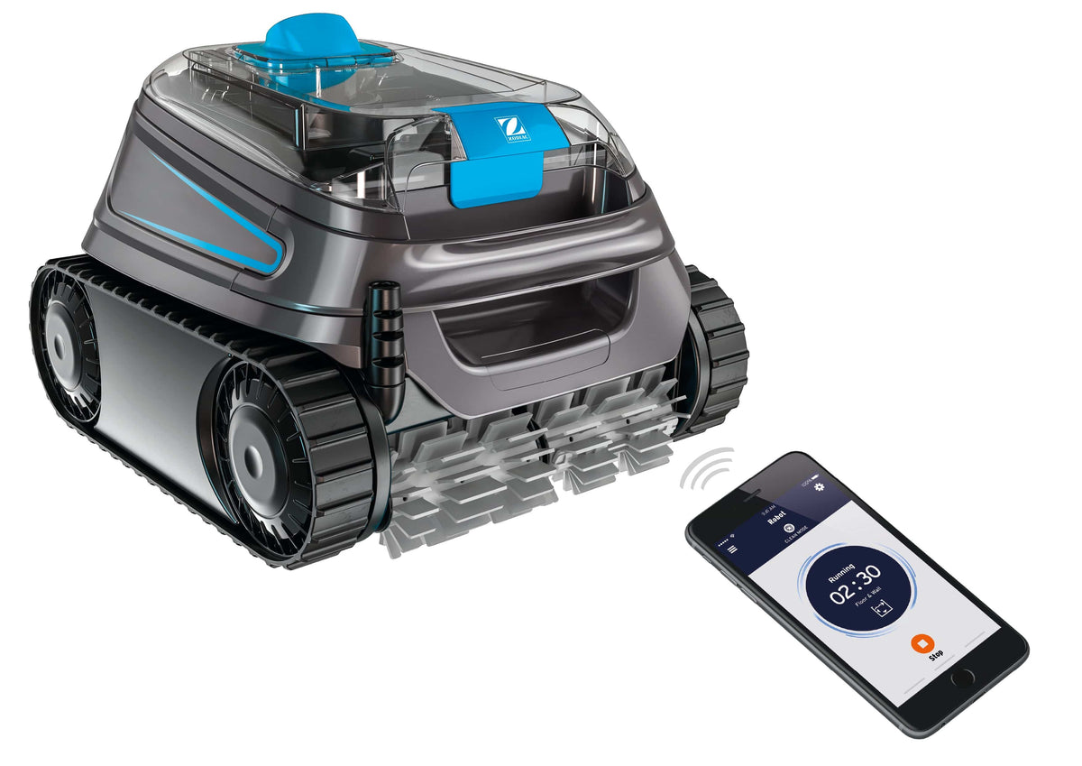 Aspirador robot ZODIAC CNX 40 iq limpa fundos Elétrico e Automático piscina