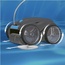 STOCK OFF - Aspirador de Piscina Eléctrico e Automático ZODIAC OV 5300 SW limpa fundos robot