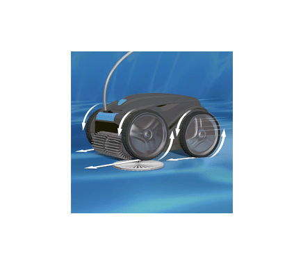 STOCK OFF - Limpa Fundos Aspirador Elétrico robot Vortex OV 5480 iQ
