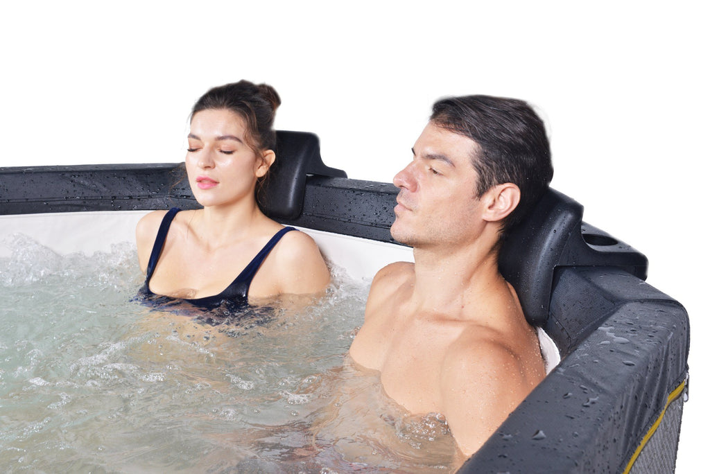 Apoio de cabeça com porta-copos 2 em 1 para spa NetSpa Octopus