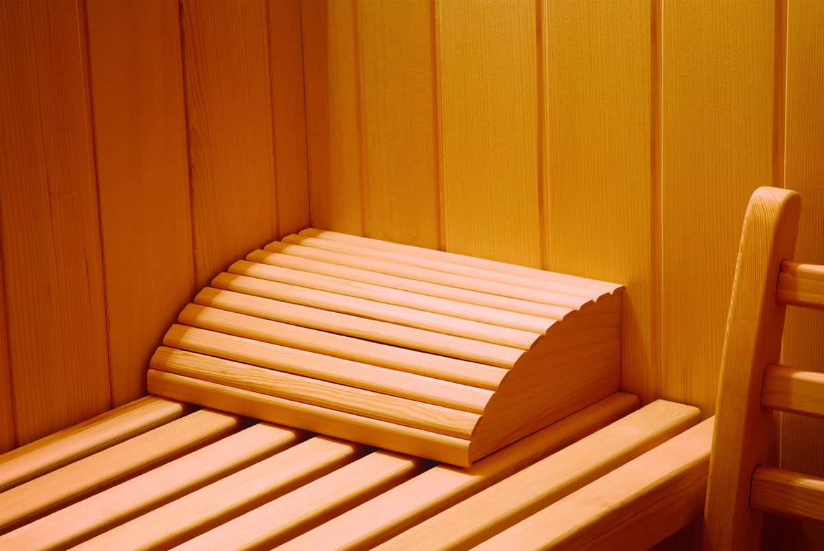 Apoio de cabeça para sauna