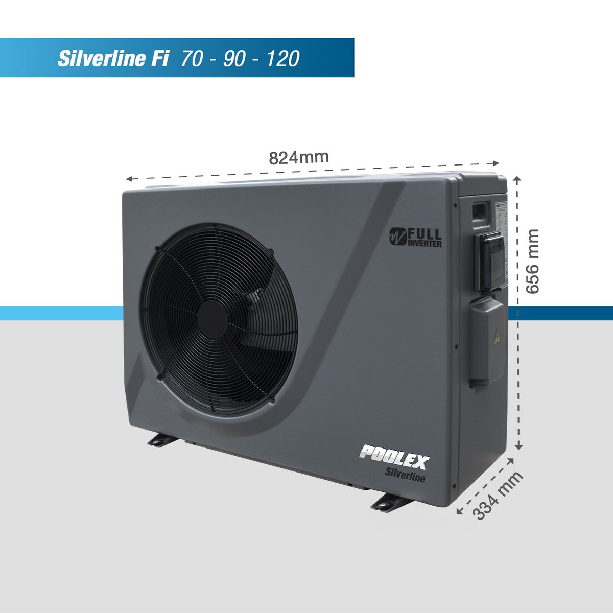 Bomba de calor Poolex Silverline Full Inverter