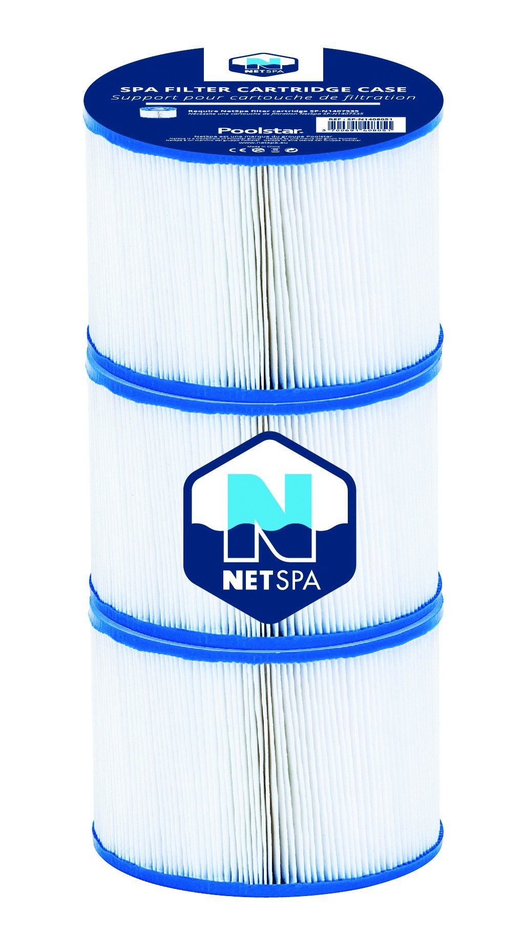 Cartuchos de filtração NetSpa · lote de 3