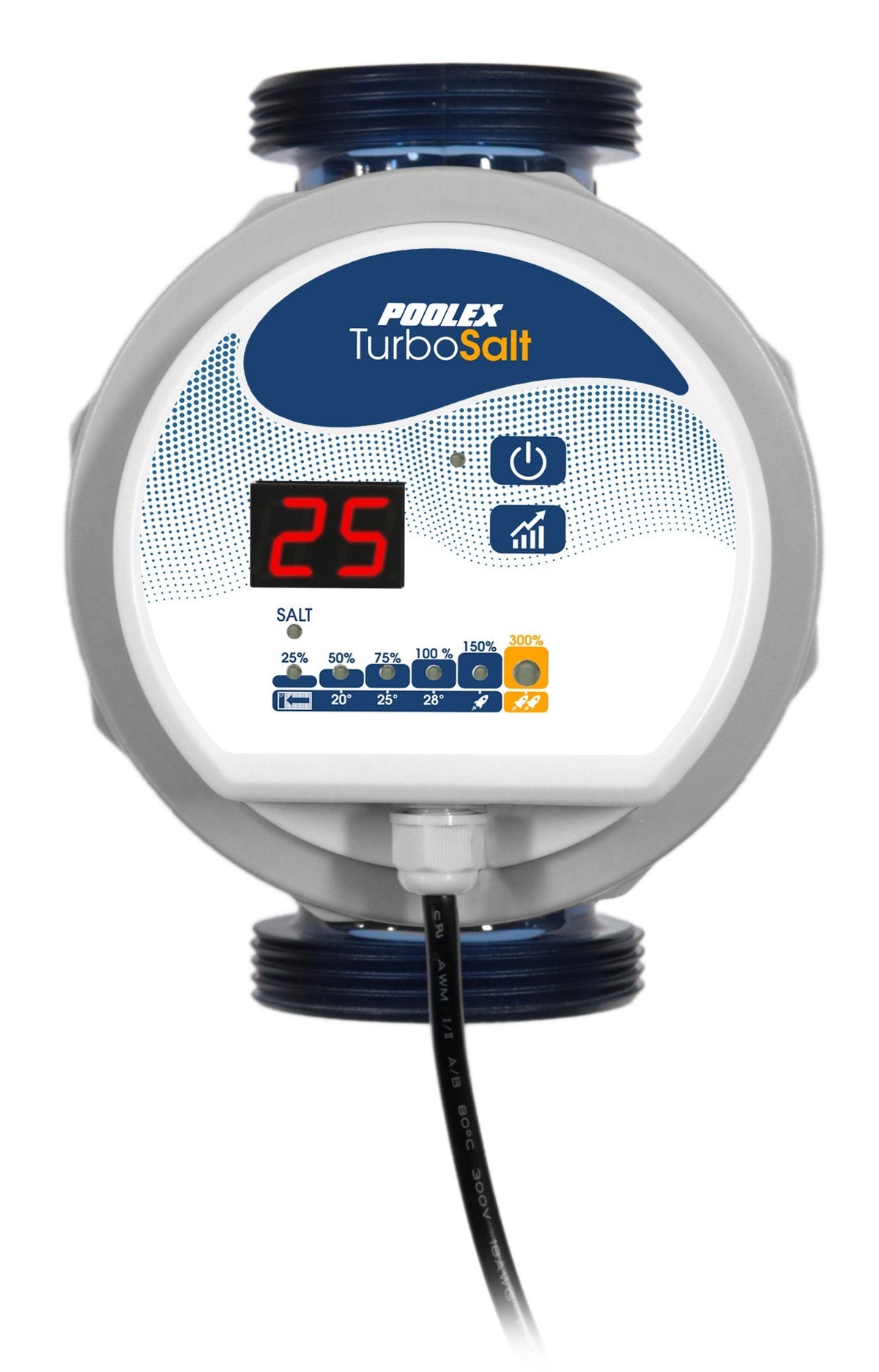 Eletrolisador de sal Poolex Turbo Salt