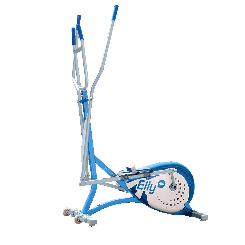 Elíptica aquática Waterflex Elly Air em alumínio