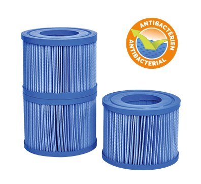 Filtros antibacterianos NetSpa · lote de 3