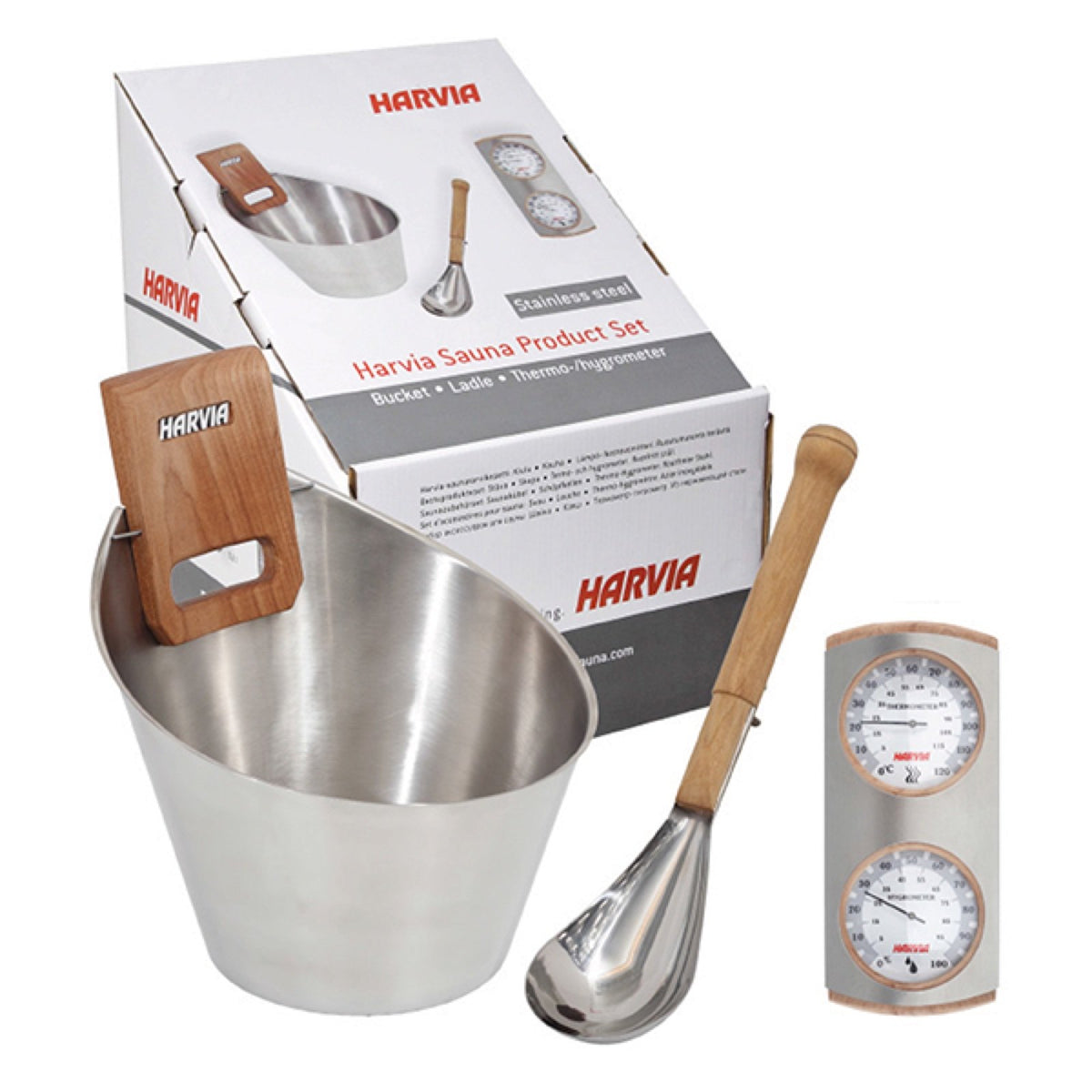 Kit Harvia com concha · preto