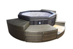 Mobiliário para spa NetSpa Octopus 165 · 5 módulos