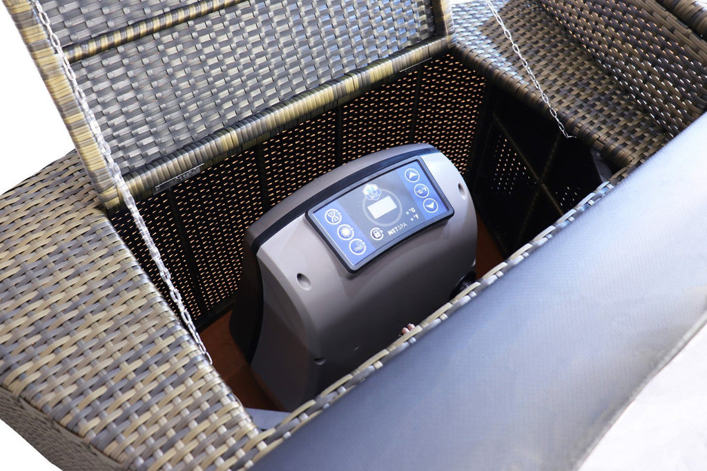 Mobiliário para spa NetSpa Octopus 165 · 5 módulos