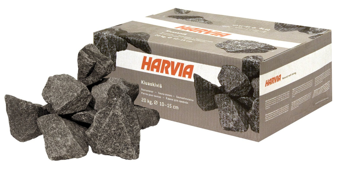 Pedras para salamandra elétrica Harvia · 20 kg