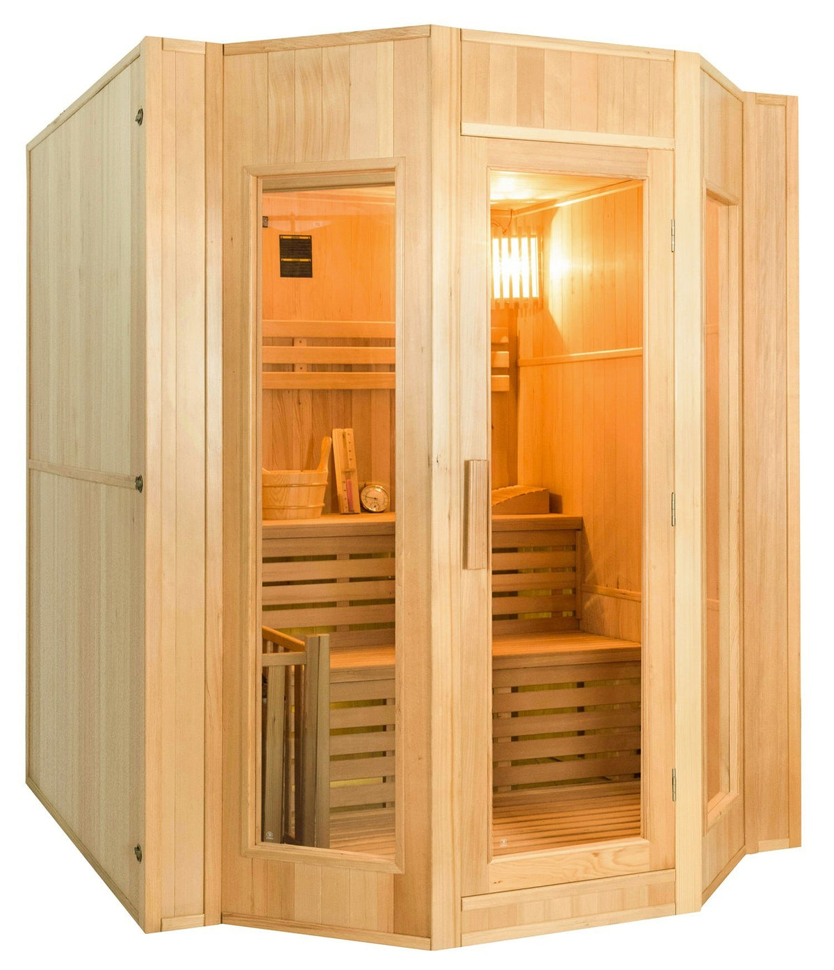 Sauna a vapor France Sauna Zen · pack completo