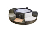Mobiliário para spa NetSpa Octopus 165 · 5 módulos