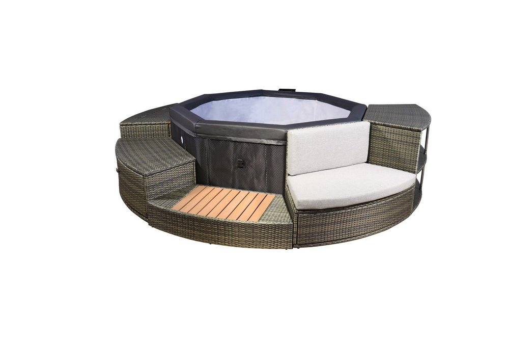Mobiliário para spa NetSpa Octopus 165 · 5 módulos