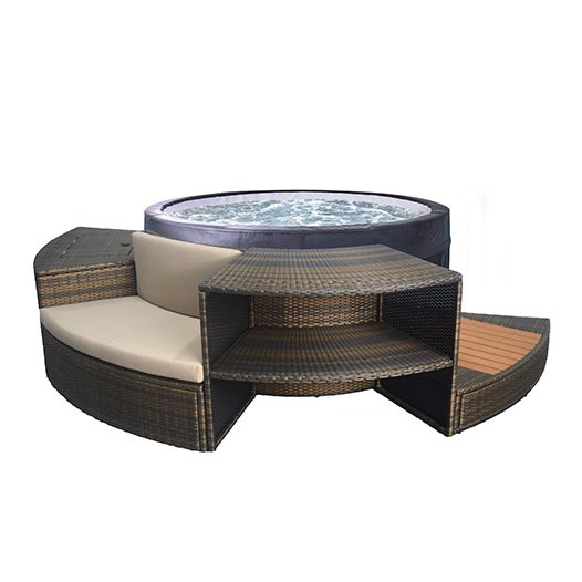 Spa semirrígido NetSpa Vita · 4 lugares